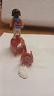 Vintage Playmobil Circus Set #3797 Drummer Girl Figure No Elephant