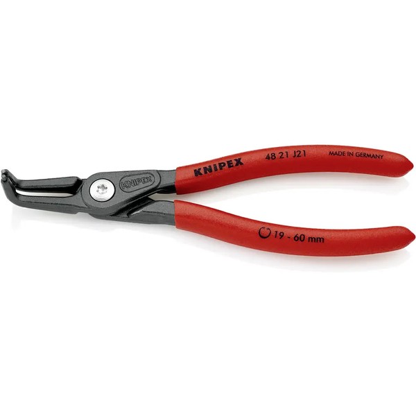 Knipex 48 21 J21 Seegeringzange Passend FüR (Seegeringzangen) Innenringe 19-60-image