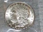 1921 P Morgan Silver Dollar (90% Silver) ~ BU
