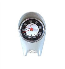 Orologio da tavolo/mensola tachimetro Fiat 500 Bianco