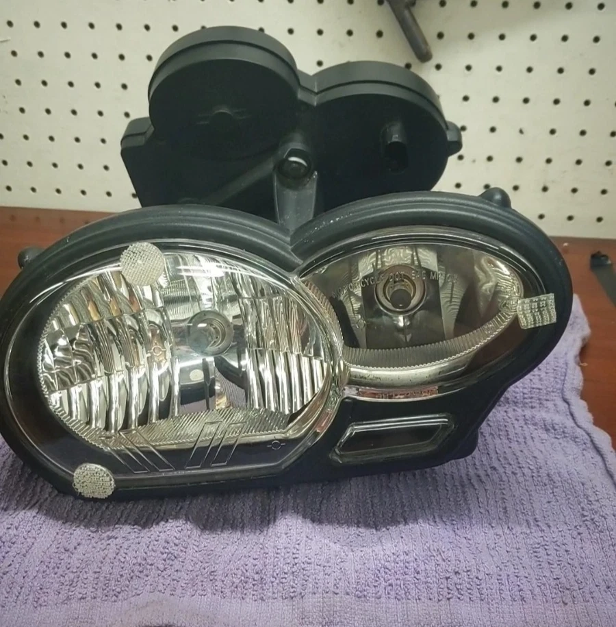 04-07 BMW R1200GS Instrument Gauge Speedometer w/ Headlight 63 12 7 682 708 - Image 2 of 4