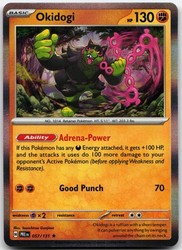 Okidogi 057/131 Holo Rare Prismatic Evolutions