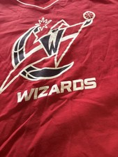  Vintage Adidas  Washington Wizards T Shirt  XXL Wizards NBA 2XL
