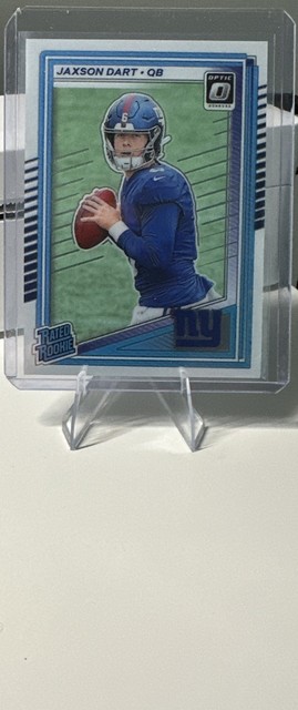 Jaxson Dart 2025 Panini Donruss Optic Rated Rookie