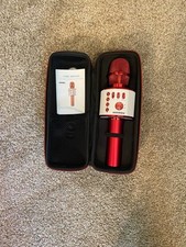 BONAOK Wireless Bluetooth Karaoke Microphone,3-in-1 Portable Handheld Karaoke Mi