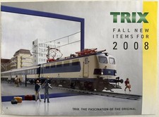 Marklin Trix 2008 Fall New Items Brochure - English 12 pages