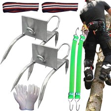 `Tree Climbing Spikes For Tree Work Secure Fit Portable Gear Equipment