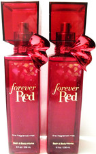 Bath Body Works FOREVER RED Fine Fragrance Mist, Original, 8 oz/236 mL, NEW x 2