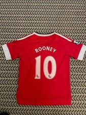 Oryginalna koszulka domowa adidas Manchester United Wayne Rooney rozm. 96 dzieci