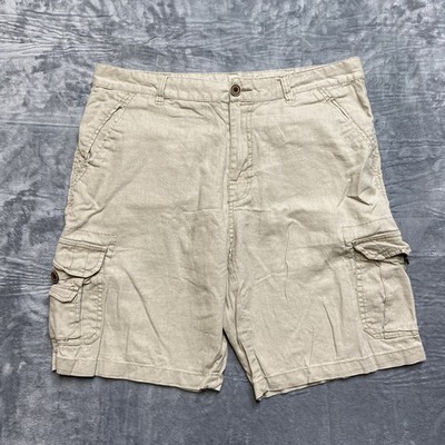 Paradise Collection Cargo Shorts Men s Size 36 Khaki