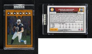 2008 Topps Chrome Gold Refractor /199 Philip Rivers #TC23