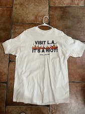 Vintage Hanes XL 48” Visit L.A. It’s A Riot 1992 Single Stitch T Shirt USA MADE