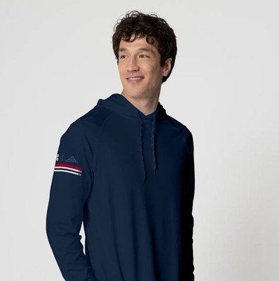 Men's Folds of Honor UPF 50+ Hooded Sun Shirt-Stay cool and protected.