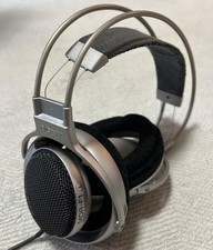 SONY MDR-F1 Over the Ear Wired Headphone Silver From Japan USED