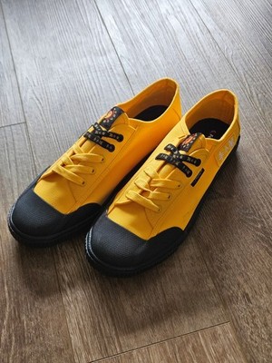 Bruce Lee x Feiyue 1920 Fe Lo Sneakers   Yellow/Black   Size 12   NEW