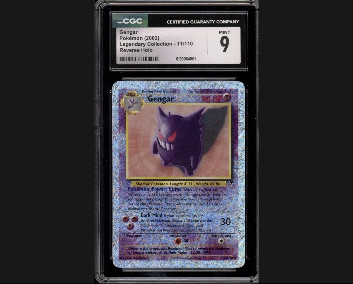 Gengar Pokémon TCG Legendary Collection Individual Collectible