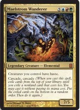 Magic MTG - Maelstrom Wanderer - Commander's Arsenal - EXC - EN - FOIL