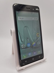 Wiko Lenny 3 grau entsperrt 16GB 5,0" Dual-SIM Android Smartphone gesprungen