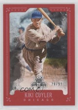 2017 Panini Diamond Kings Red Framed 20/99 Kiki Cuyler #20 HOF 0l2