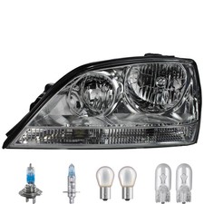 Scheinwerfer links manuell inkl. OSRAM Premium Lampen für KIA Sorento I JC
