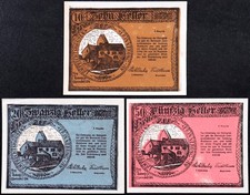 LAMPRECHTSHAUSEN 1920 Complete Set Austrian Notgeld