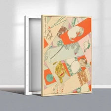 Canvas Print Oil Paintings Reproduction, Lucky Charms Collage Art