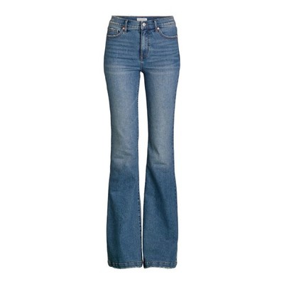 Sofia by Sofia Vergara Women's Melisa Flare High Rise Jeans Eramus 8
