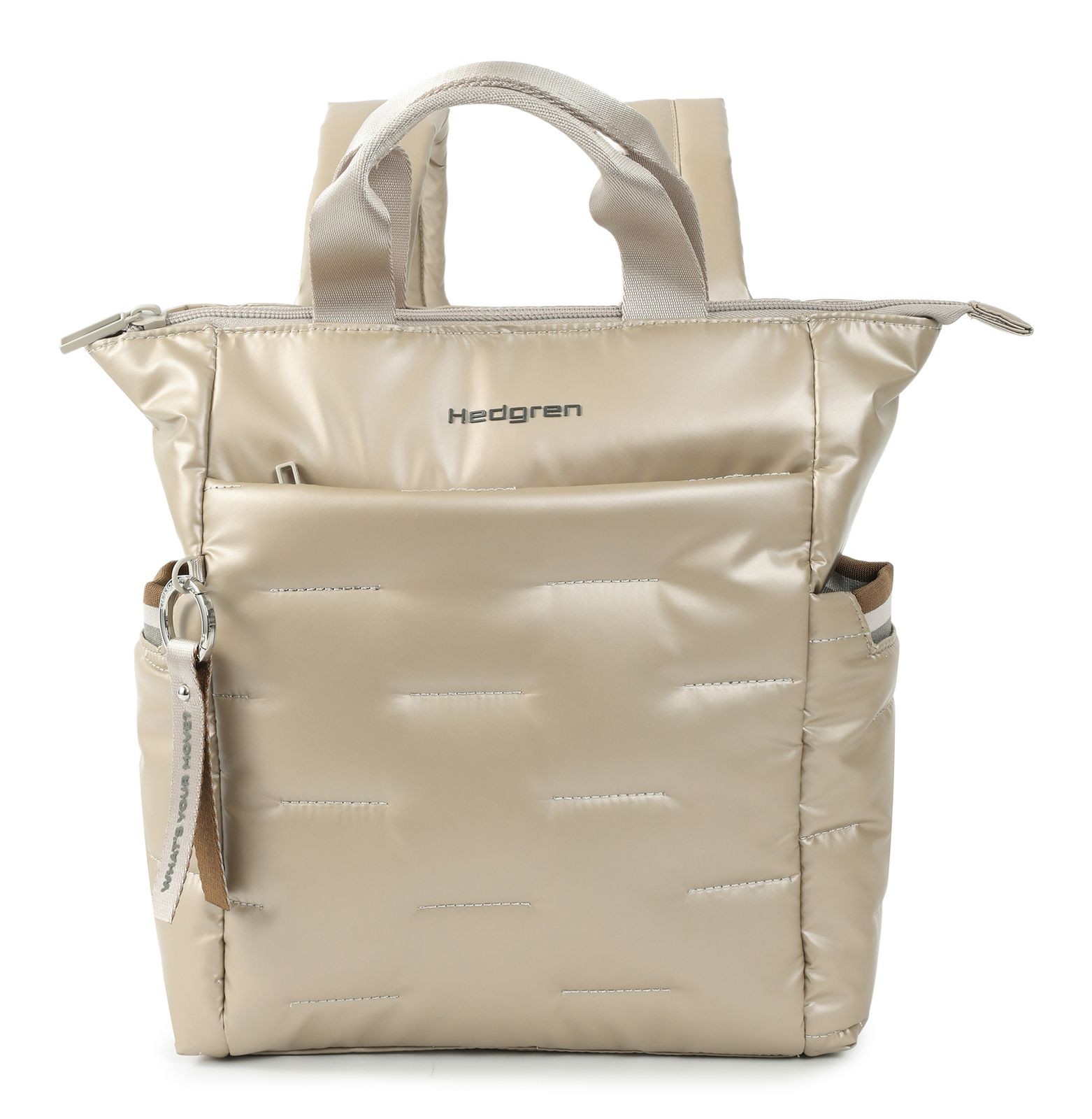 Hedgren Cocoon Cómoda Mochila Mochila Tanga Beige Nuevo