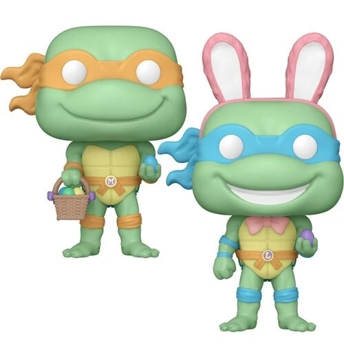 Funko POP! Teenage Mutant Ninja Turtles Easter - Michelangelo & Leonardo Set