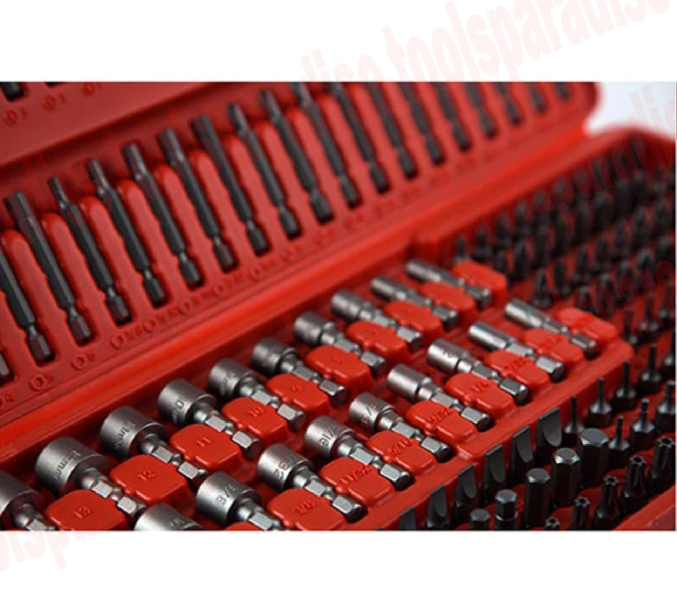 MASTER TAMPER PROOF 1/4" Security Hex Torx Bit Nut Driver Set COMPLETE KIT  - Image 2 of 3