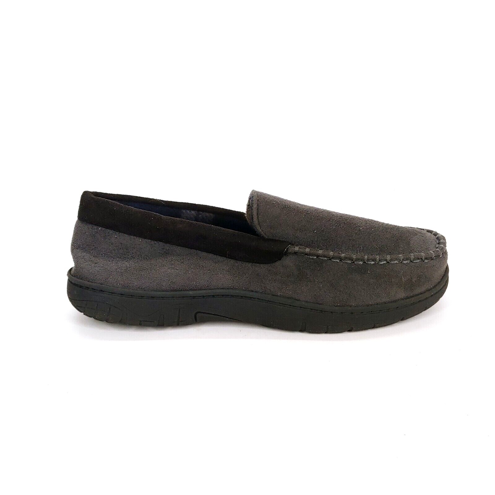 SAOLA Pantofole slip on ho Hanes da uomo suola rigida punta moc grigio scuro L 9 5 10 5