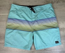 Hurley Board Shorts Beach Surf Swim Trunks Mens Size 38