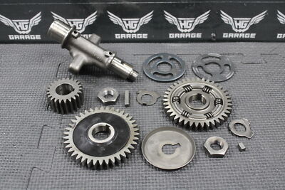 1999 YAMAHA TTR225 TTR230 XT225 OEM COUNTER BALANCE SHAFT MAIN DRIVE GEARS SET