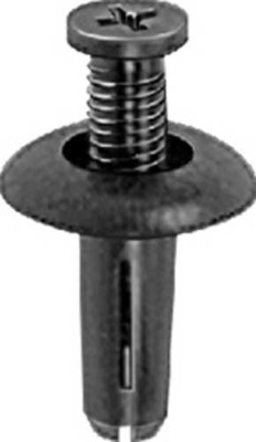 5 Push-Type Retainers Compatible with Acura Compatible with GM, Mitsubishi and
