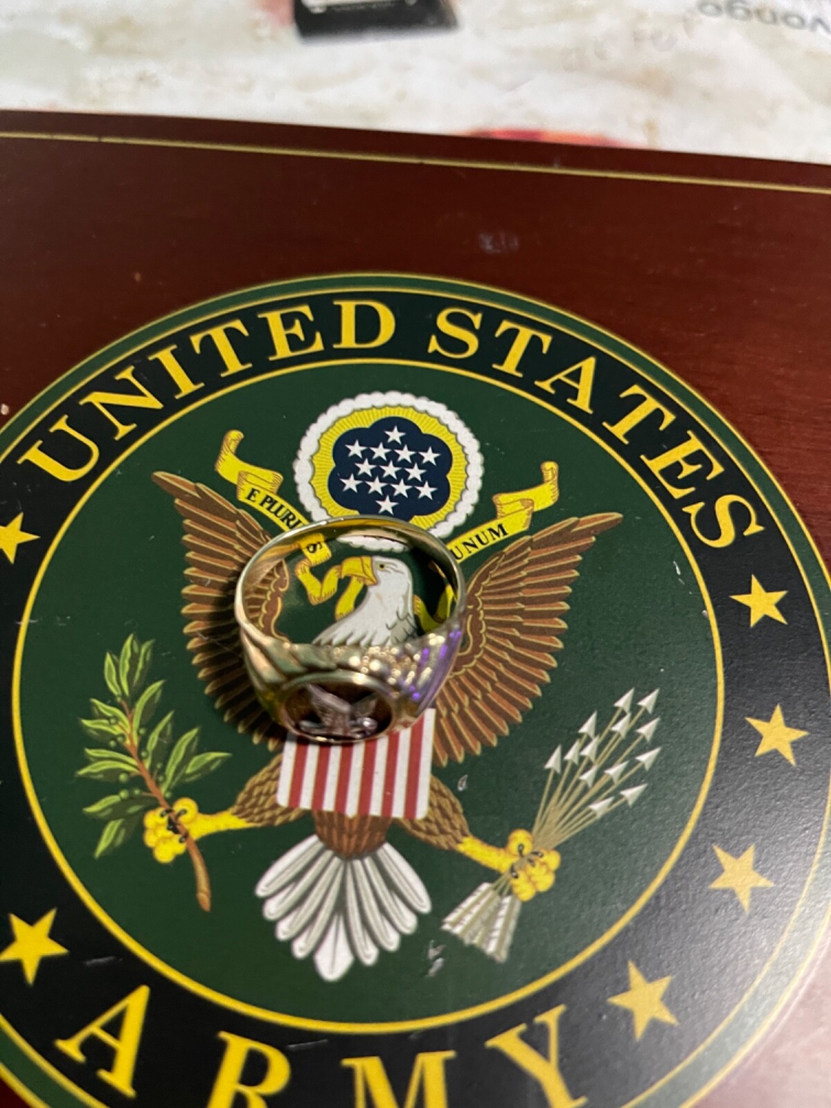 Solid gold ring - image 1