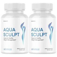 Aqua Sculpt Advanced Weight Loss Support Maximum Strength - 2 Bottles