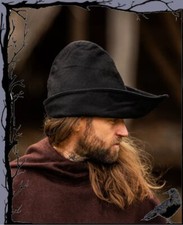 Mittelalter Spitzhut aus Wolle - Robin Hood  Leonardo Carbone