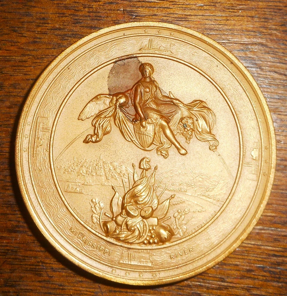 U.S. GRANT'S VICKSBURG VICTORY MEDAL - (blemish) - Image 3 of 4