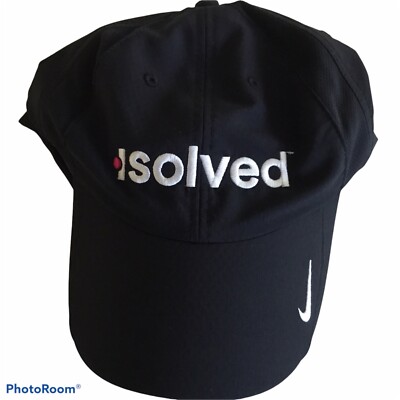 iSolved Network NikeGolf Hat Unisex Adults Embroidered Logo Adjustable Hook&Loop