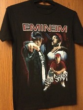Eminem - Slim Shady - Black Shirt - S.