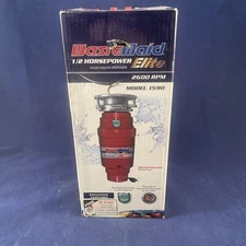 Garbage Disposal 1/2 HP Waste Maid Kitchen Food Waste Disposer w/Plug 2600 RPM