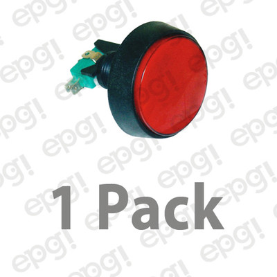 NO/NC ILLUMINATED RED GAME SWITCH (12V LAMP) 10AMPS - 125VAC #GMSI1BCR-1PK