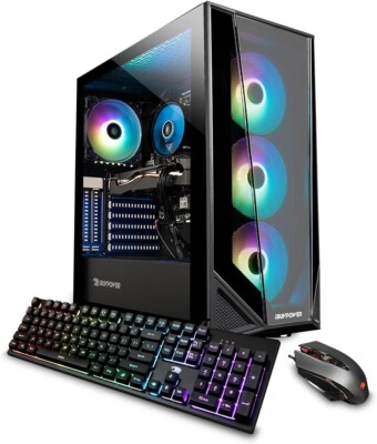 iBUYPOWER Pro Gaming PC Computer Desktop TraceMR 231i i5 RTX 2060 16GB RAM 