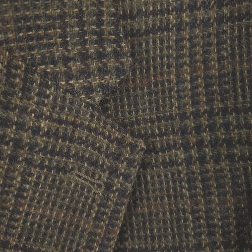 Vintage Robert Stock Blazer Sport Coat Mens 42R Brown Wool Pockets Notch Lapel - Picture 6 of 15