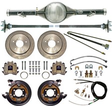 Currie 70-87 Chevy C10 5-lug Truck Rear End Disc Brakeslinesparking Cables