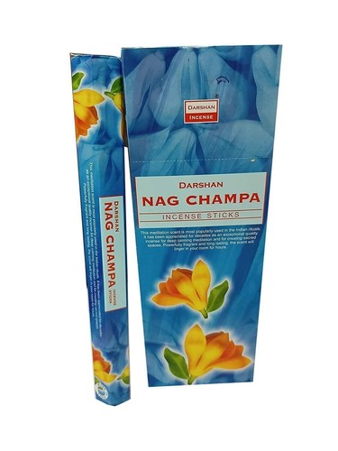 Bâtons D'encens Darshan Cool Water – 120 Bâtons, Senteur Eau Fraîche, Inde