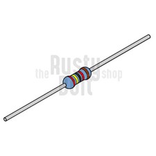 Resistors - 1/2 w 0.5 watt - 24K ohm - 1 Tolerance - Metal Film - New