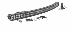 S&D  50-INCH CURVED CREE LED LIGHT BAR - (DUAL ROW | BLACK SERIES)