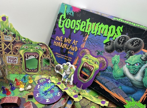 Goosebumps One Day at Horrorland GAME ~ Parts Incomplete / Review Photos 1990s - Picture 8 of 12