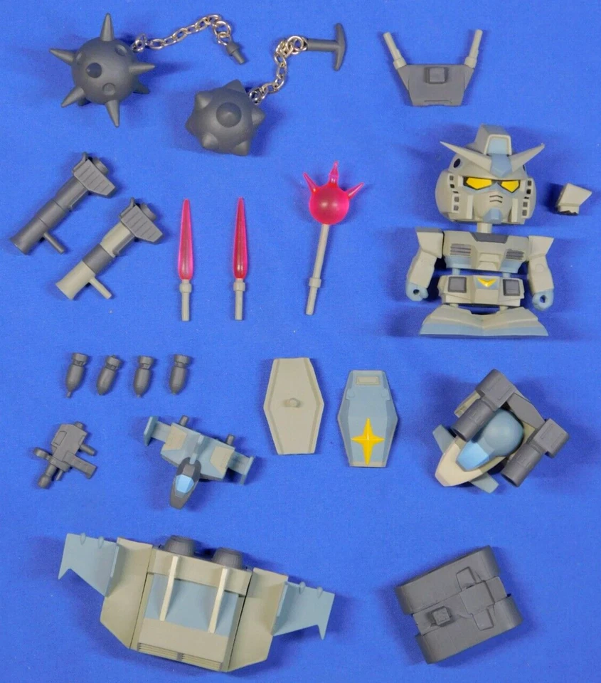JUEGO DE ARMAS COMPLETO GUNDAM G3 RX-78-3 2000 BANPRESTO Foto 2 de 4